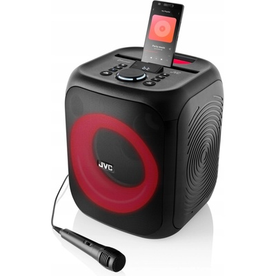 Přenosný reproduktor Power Audio JVC PartyBox 80 W Bluetooth Karaoke LED TWS