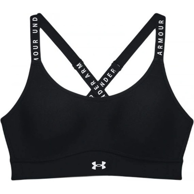 Under Armour Дамски сутиен Under Armour Women's UA Infinity Mid Covered Sports Bra - Черен