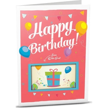 Image 1 of iGreet Картичка iGreet - Подарък изненада, розова (HB008)