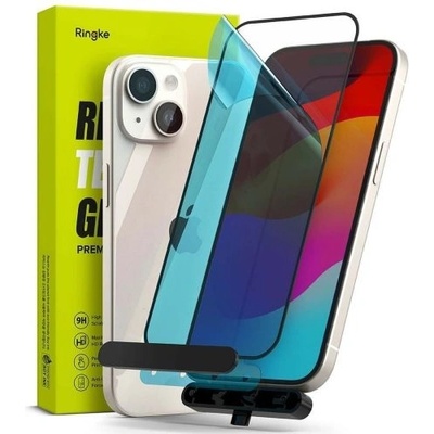 Ringke Скрийн протектор от закалено стъкло Ringke за iPhone 15 Plus, 9H, с комплект за поставяне (G4AS114)
