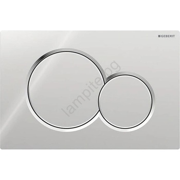 Geberit 115.770. 21.5 - Бутон за промиване Sigma01 Round 24, 6x16, 4 см гланцов хром (GB0015)
