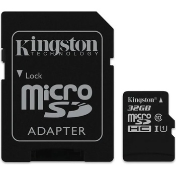 Kingston microSDHC Industrial 32GB C10/UHS-I/U1 SDCIT/32GB