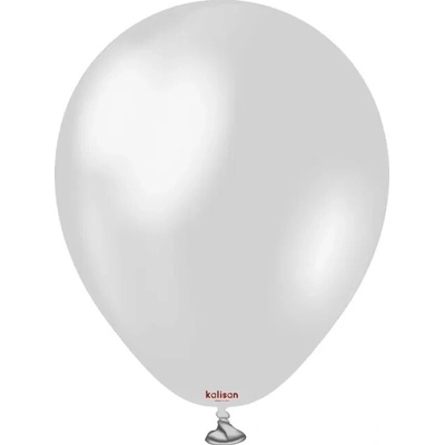 Balónik Qualatex CHROME 11" 28cm strieborný v