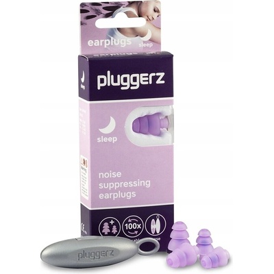 Pluggerz Uni Fit Sleep Špunty do uší chrániče sluchu pro spaní