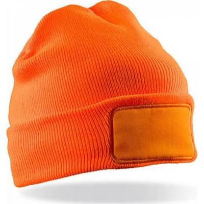 Result Genuine recycled Recyklovaná dvojitá čepice Thinsulate beanie pro potisk Červená RT934