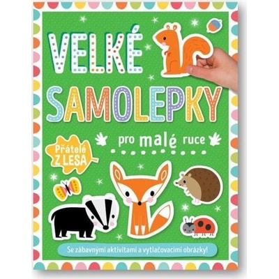 Velké samolepky pro malé ruce Přátelé z lesa – Hledejceny.cz