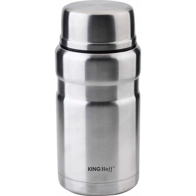 Kinghoff Termoska na jídlo stříbrná 750 ml