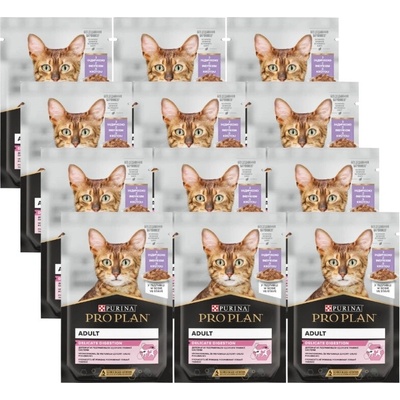 Pro Plan Cat Delicate Digestion morka v štave 12 x 85 g