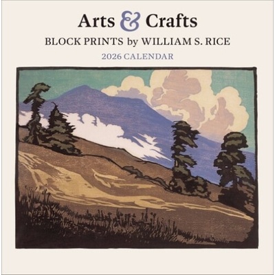 Arts & Crafts Block Prints by William S. Rice Wall Rice 2026