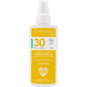 Alphanova Слънцезащитен спрей Alphanova SPF 30, 125 г