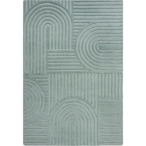 Flair Rugs Тюркоазен вълнен килим , 120 x 170 cm Zen Garden - Flair Rugs (503119370130)