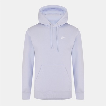 Nike Мъжки суичър Nike Sportswear Club Fleece Pullover Hoodie Mens - Ghost/White