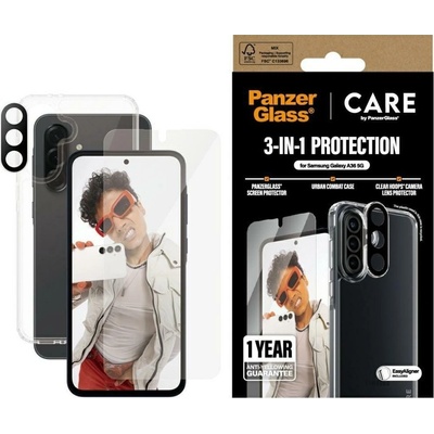 Panzer CARE BY FLAGSHIP Прозрачен защитен екран Samsung 1 броя (CRRCHNUG38083) (CRRCHNUG38083)
