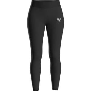 Compressport Дамски клин за бягане Compressport Women's Winter Run Legging Running tights - Black (127-1267-0112)