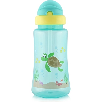 Baby Care СПОРТНА БУТИЛКА СЪС СЛАМКА 330МЛ ЗЕЛЕНА (10200930003)