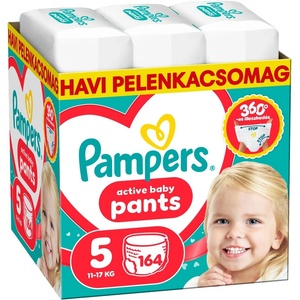 Pampers Active Baby Пелени-гащички 11-17кг Junior 5 (164 бр) (80894757)