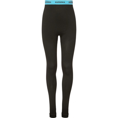 Klimatex detské bezšvové termo spodky DAI SEAMLESS čierna svetlomodrá