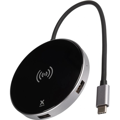 Xtorm USB-C HUB 6 в 1 с безжично зареждане