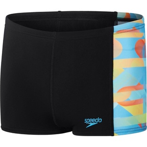 Speedo digital panel aquashort boys black/blue 164cm