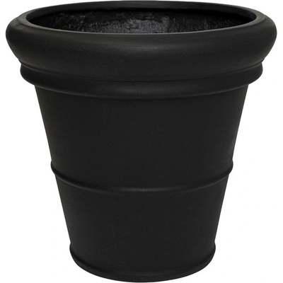 Pottery Pots Kvetináč Bucket Low Classic, čierna, 55 x 48 cm