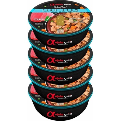 Alpha Spirit Dog Realfood Fish Stew 5 x 280 g