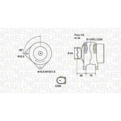 generátor MAGNETI MARELLI 063731904010