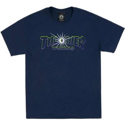 Thrasher AWS NOVA TEE Navy Blue