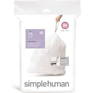 simplehuman Торби за боклук 20 бр. 45 l M - simplehuman (CW0173)