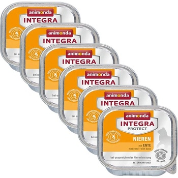 Animonda Integra Protect Cat Нирки - патица 6 x 100 г