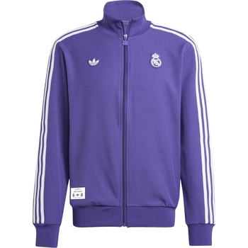 Image 1 of Adidas Горнище Adidas Real Madrid Terraces Icon Tracksuit Top - Unity Purple
