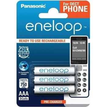 Panasonic Eneloop Micro AAA 3ks 4MCCE/3DE