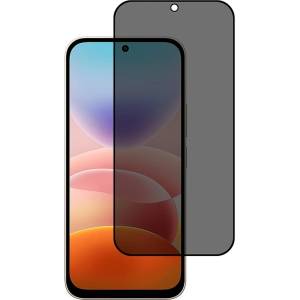  Стъклен Протектор 5D Full Glue Privacy за Xiaomi Redmi 17 4G/17 5G, черен