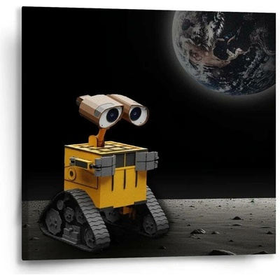 Sablio Obraz Wall-E robot Měsíc - 50x50 cm