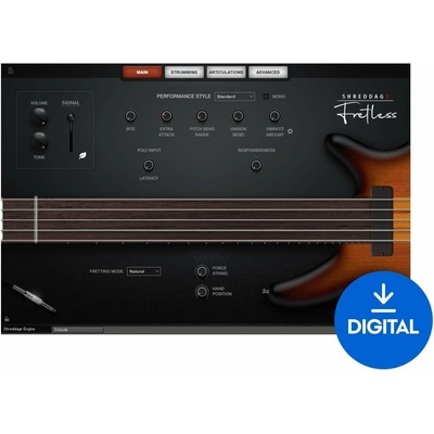 Impact Soundworks Shreddage 3 Fretless (Digitálny produkt)