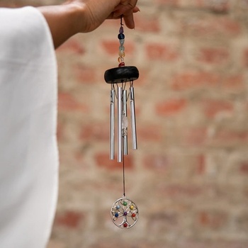Meinl Медитиращи чакра звънчета Mini Tree of Life Chakra Chime by Meinl