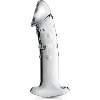 Image 1 of Glossy Toys Луксозно стъклено дилдо Glossy №3 прозрачно