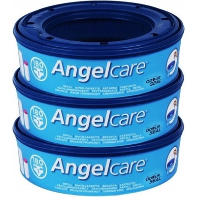 Angelcare Náhradní kazety do koše na pleny 3 kusy