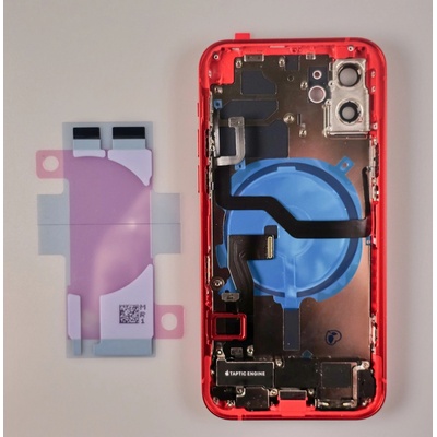 Kryt Apple iPhone 12 zadní + střední červený
