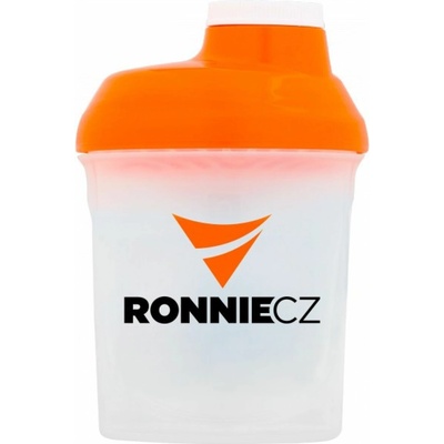 Šejkr Ronnie.cz - 300 ml (bílo-oranžový)