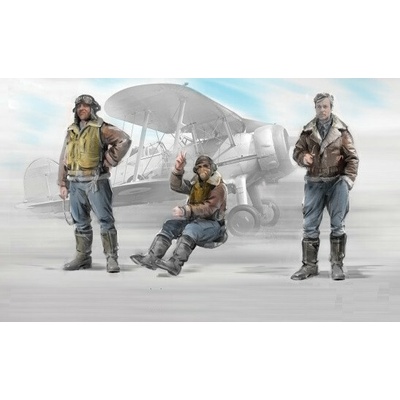 ICM British Pilots 1939-1945 3 figures 1:32
