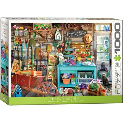 EUROGRAPHICS - Puzzle The Potting Shed - 1 000 piese