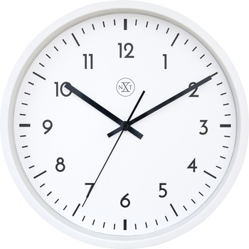 NeXtime Стенен часовник Easy big 30 см бял (7369WI)