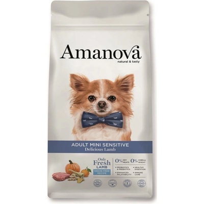 Amanova Dog Adult Mini Sensitive Lamb & Pumpkin Grain Free 0,8 kg