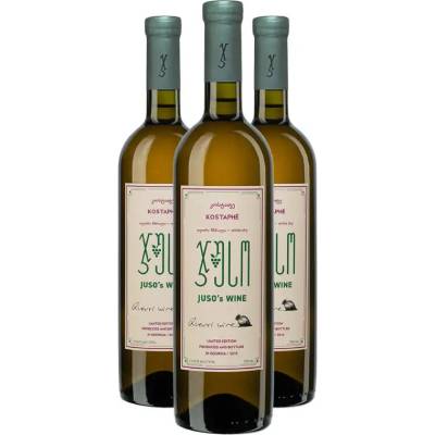 JUSO's Winery Juso KOSTAPHÉ oranžové kvevri víno 13% 3 x 0,75 l (holá lahev)