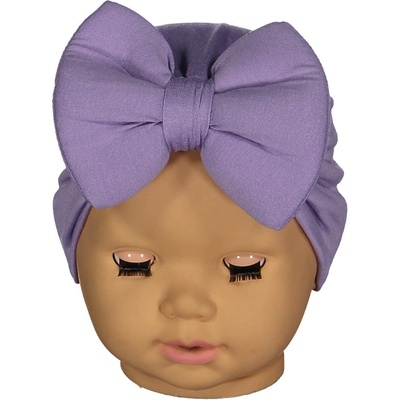 NewWorld Бебешка шапка тип тюрбан NewWorld - Лилава (208253-2)