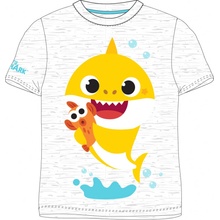 Chlapčenské tričko Baby Shark 5202023 svetlo šedý melír