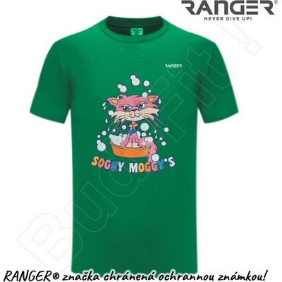 Ranger tričko Soggy Moggy's zelená