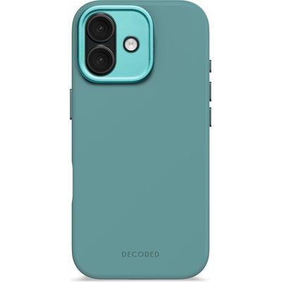 Decoded antimicrobial silicone backcover for iphone 17 - retro blue (k-d25ipo17bcs9rb)