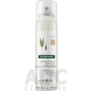 Klorane Oat Milk suchý šampón pre tmavé vlasy ultra jemný 150 ml