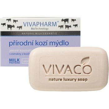 Kozie prírodné mydlo kozmetické tuhé 100 g